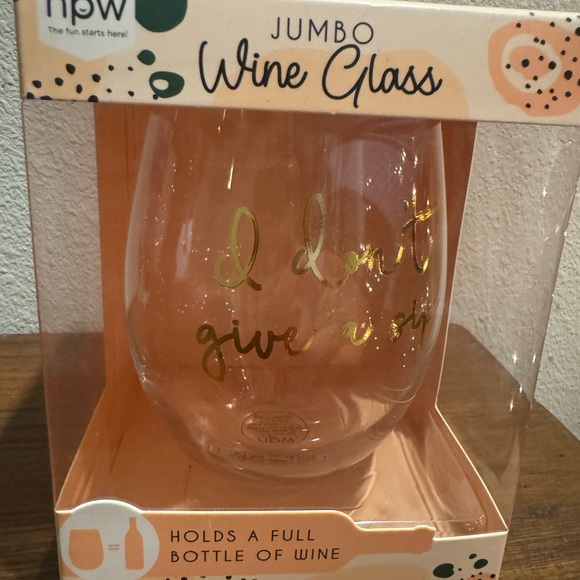 Gold Script Glass Pitcher - Picture 2 of 2